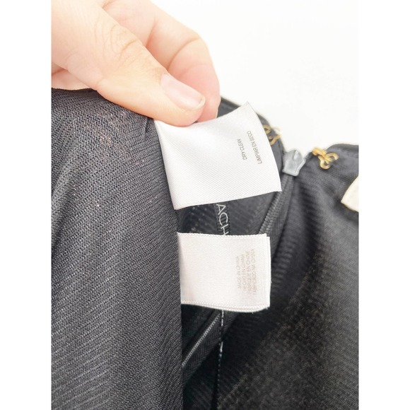 Rachel Rachel Roy Gold Sequined Sleeveless Surplice V-Neck Cocktail Midi Dress 8 - Picture 9 of 9